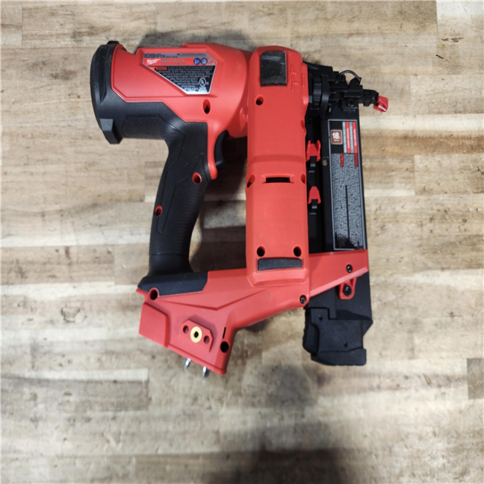 HOUSTON LOCATION - AS - IS Milwaukee FUEL 18-Volt Lithium-Ion Brushless Cordless Gen II 18-Gauge Brad Nailer (Tool-Only)