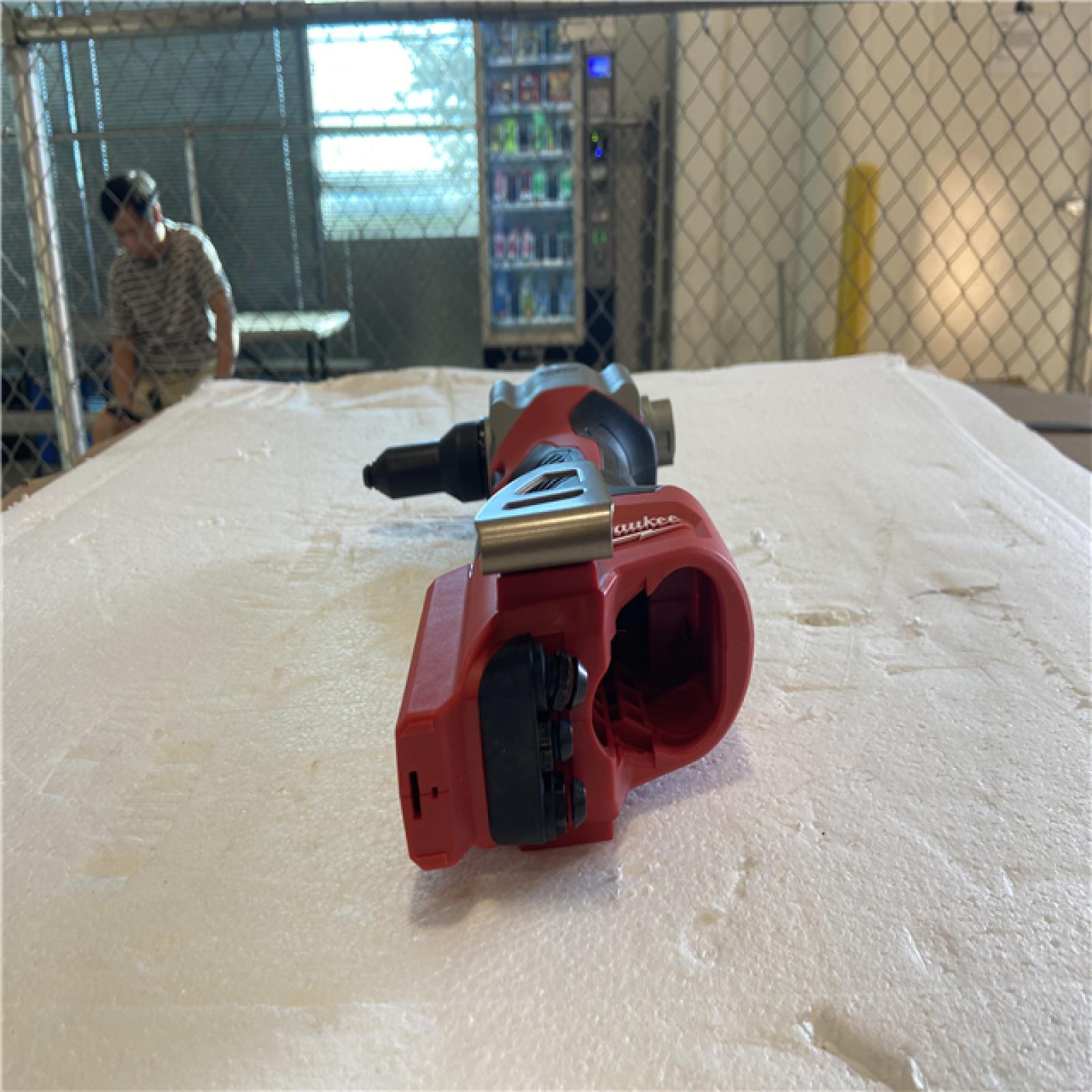 AS-IS Milwaukee M12 12-Volt Lithium-Ion Cordless Rivet Tool (Tool-Only)