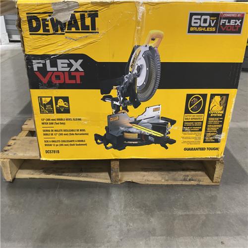 As-Is- DEWALT 60V Lithium-Ion 12 in. Cordless Sliding Miter Saw (Tool Only)