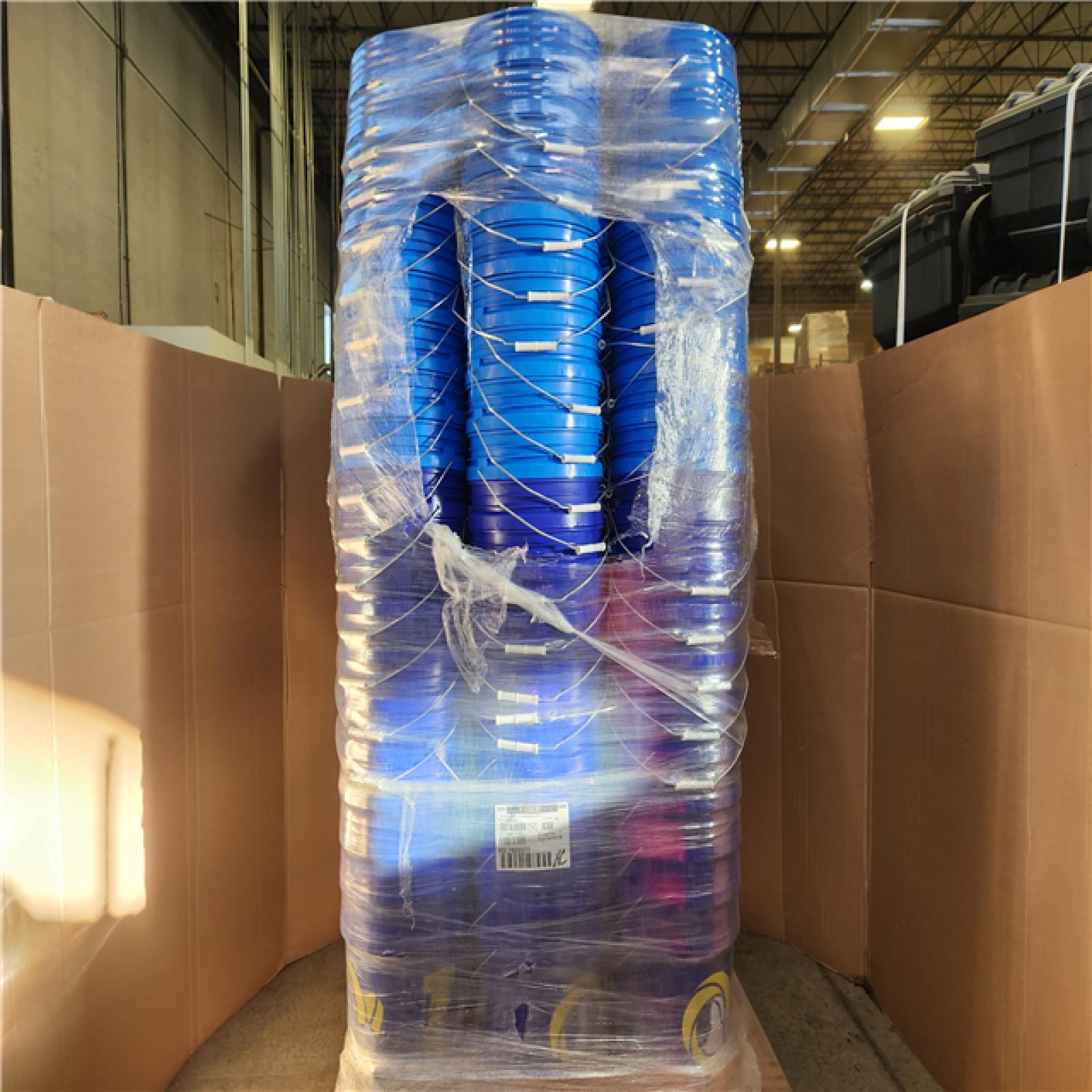 Phoenix AS-IS Leaktite 5 Gal. Chargers NFL Bucket Pallet (204-Buckets)
