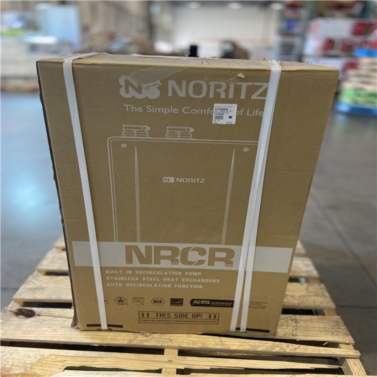 DALLAS LOCATION - Noritz America 165 MBH Indoor/Outdoor Condensing Natural Gas Tankless Water Heater