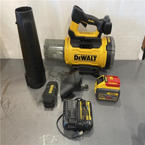 AS-IS - DEWALT FLEXVOLT 60V MAX 160 MPH 760 CFM Brushless Cordless Axial Blower Kit