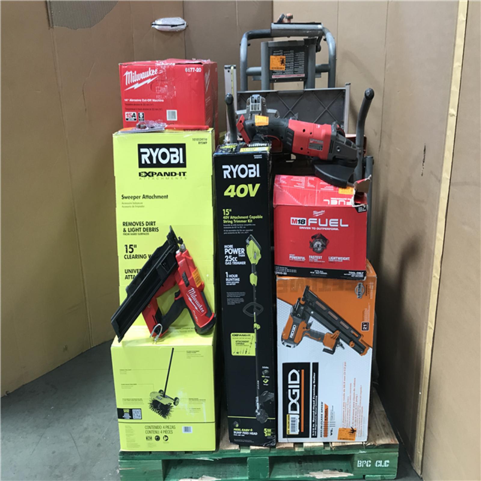 California AS-IS Tool Pallet