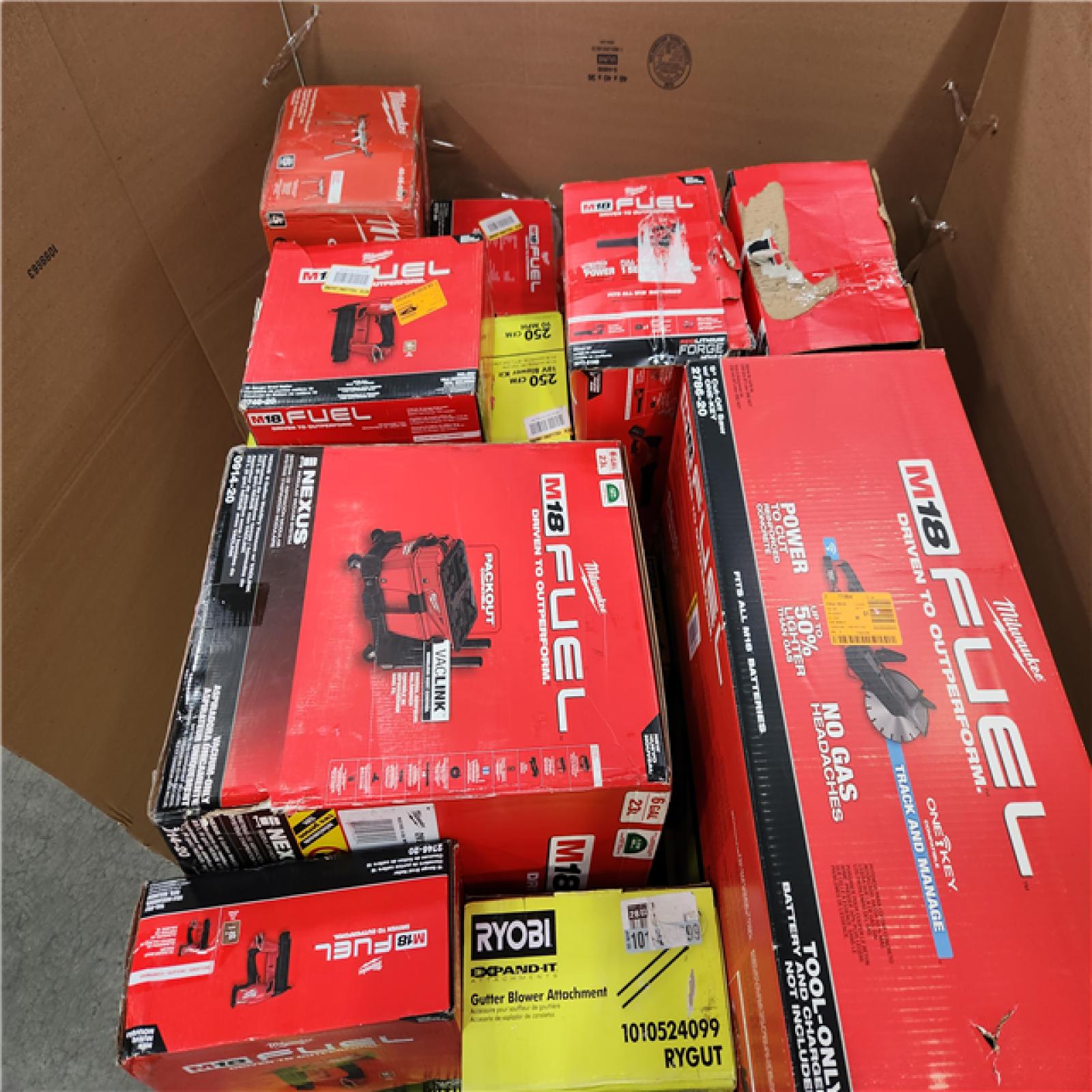 CALIFORNIA AS-IS TOOL PALLET