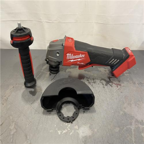 AS-IS - Milwaukee M18 FUEL 18V Lithium-Ion Brushless Cordless 4-1/2 in./5 in. Grinder w/Paddle Switch