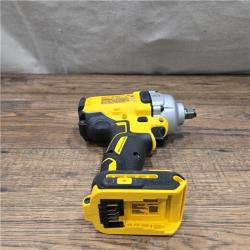 AS-IS DeWalt 20V MAX 1/2 in. Cordless Brushless Mid-Range Impact Wrench Tool Only