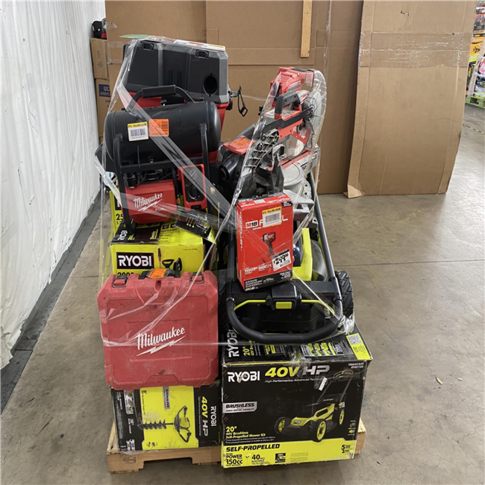 Houston Location AS IS - Tool Pallet