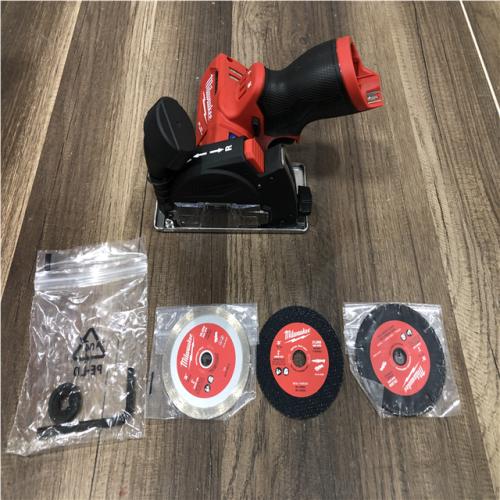 AS-IS Milwaukee FUEL 12V Lithium-Ion Brushless Cordless 3 in. Cut Off Saw (Tool-Only)