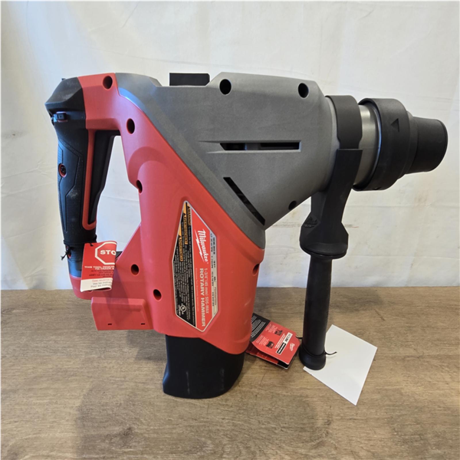 AS-IS MILWAUKEE FUEL 18V Lithium-Ion Brushless Cordless 1-3/4 in. SDS-Max Rotary Hammer (Tool-Only)