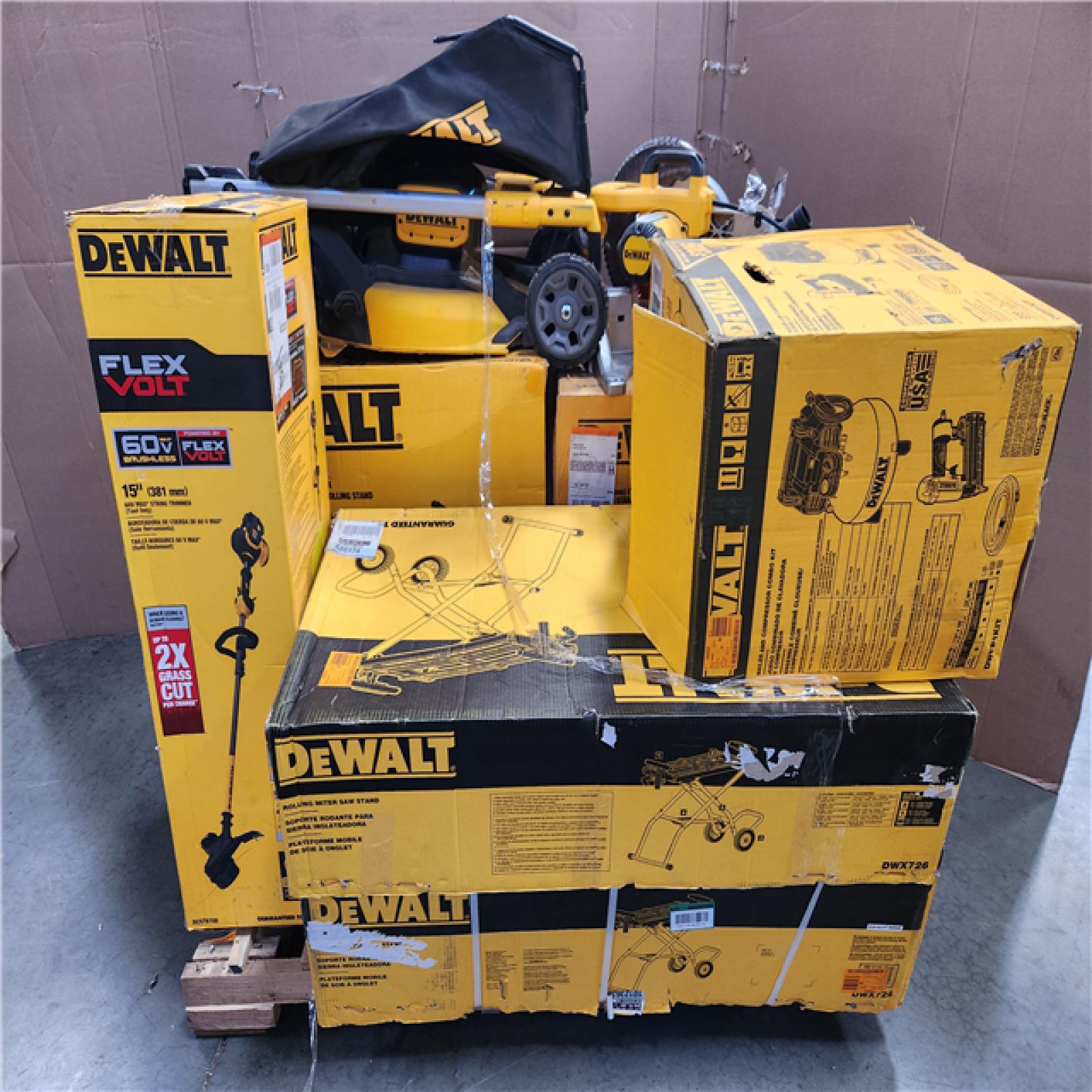 CALIFORNIA AS-IS TOOL PALLET