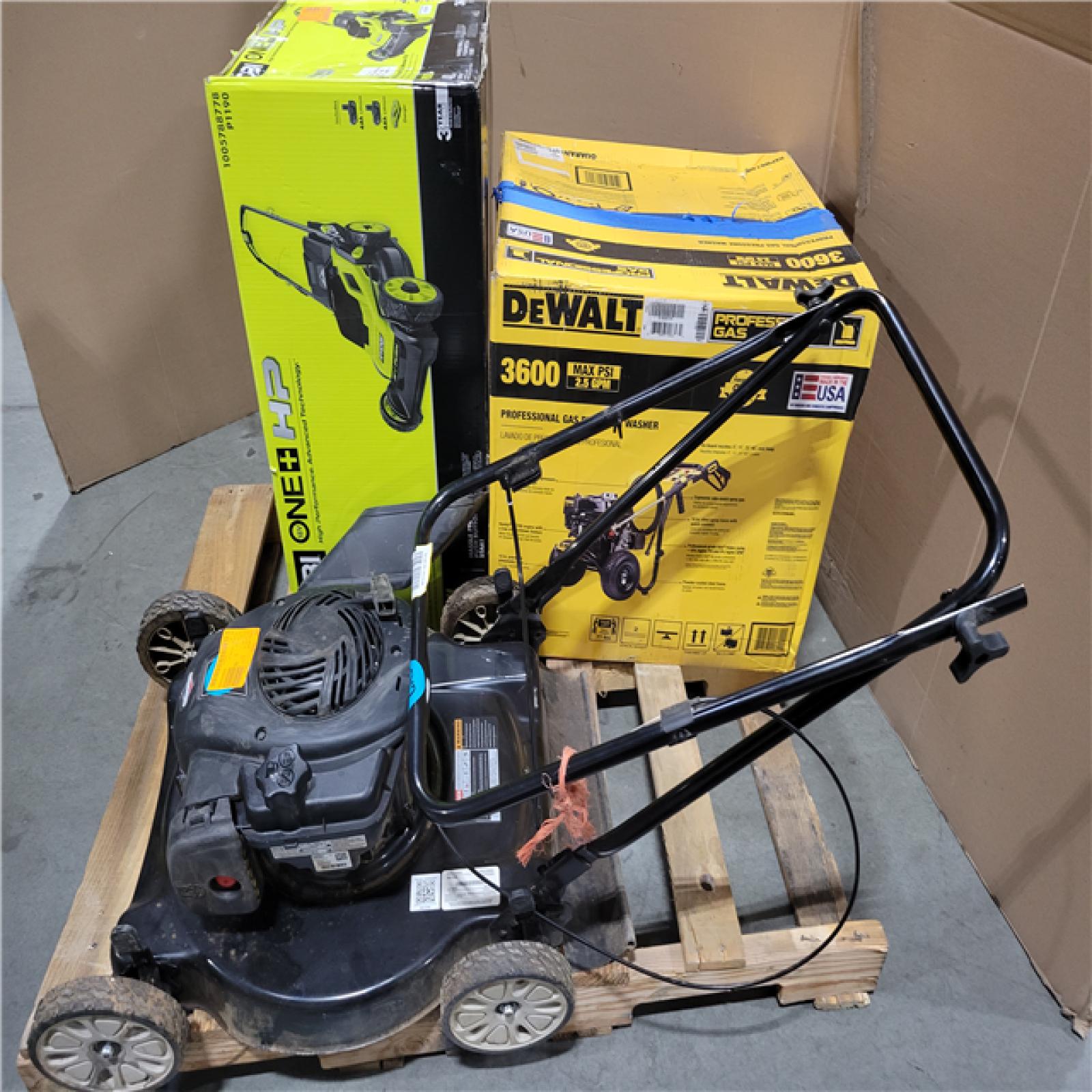 CALIFORNIA AS-IS OUTDOOR POWER EQUIPMENT
