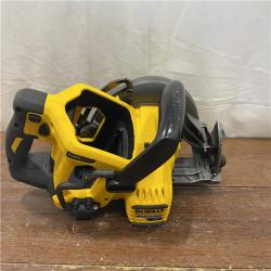 AS-IS DEWALT FLEXVOLT 60V MAX Cordless Brushless 7-1/4 in. Wormdrive Style Circular Saw (Tool Only)