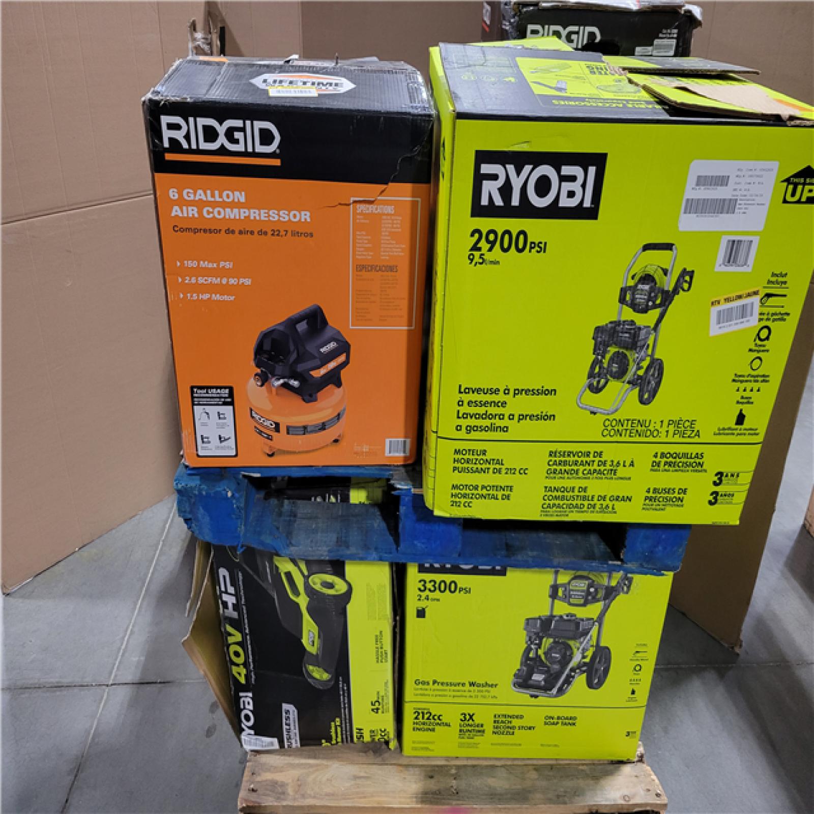 CALIFORNIA AS-IS OUTDOOR POWER EQUIPMENT