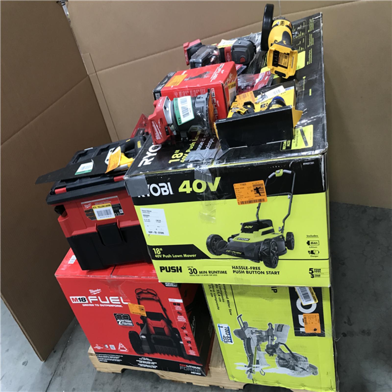 CALIFORNIA AS-IS TOOL PALLET