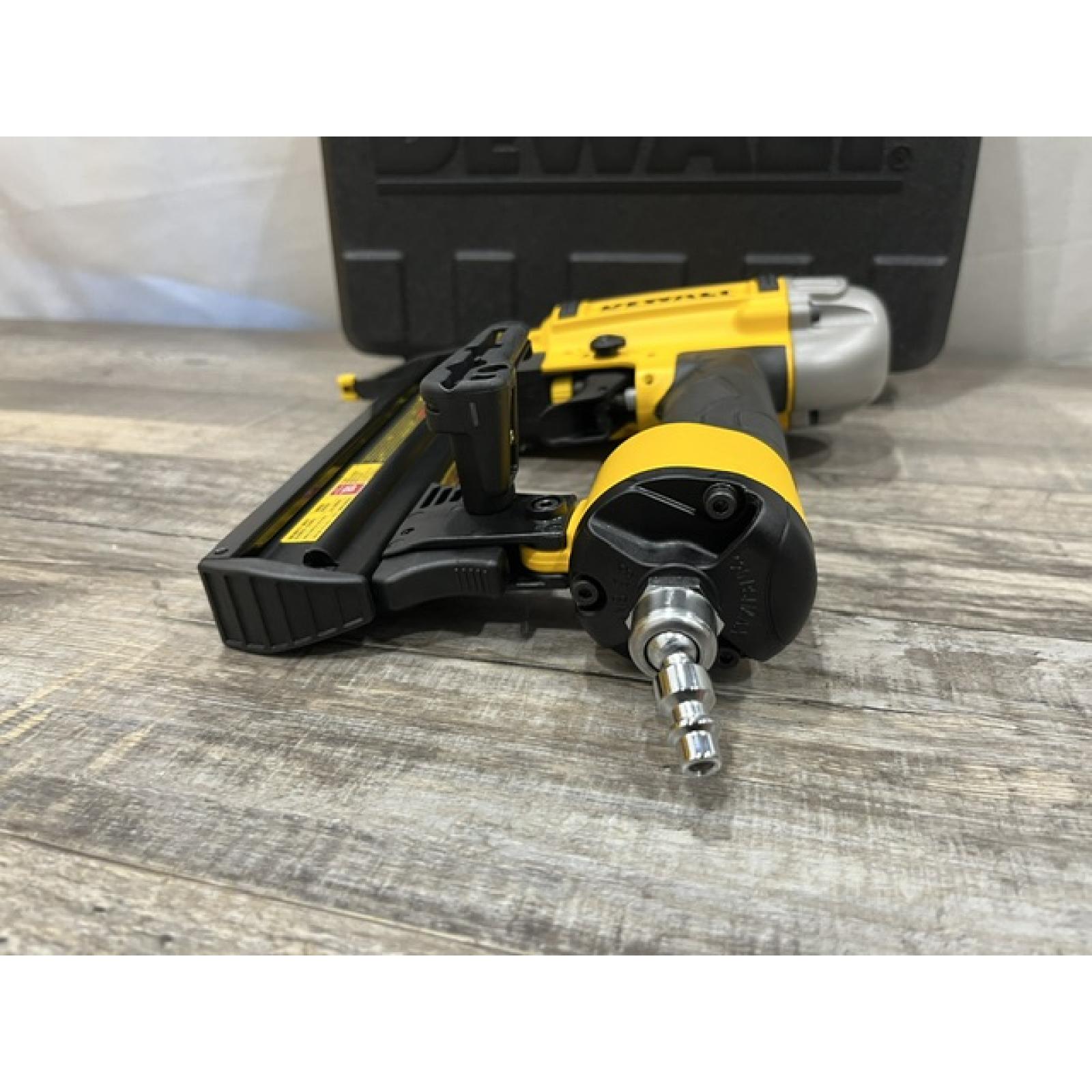 AS-IS DEWALT Pneumatic 18-Gauge 1/4 in. Crown Corded Stapler