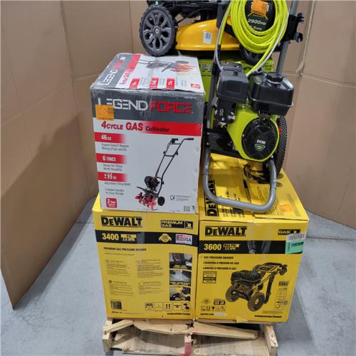 CALIFORNIA AS-IS OUTDOOR POWER EQUIPMENT