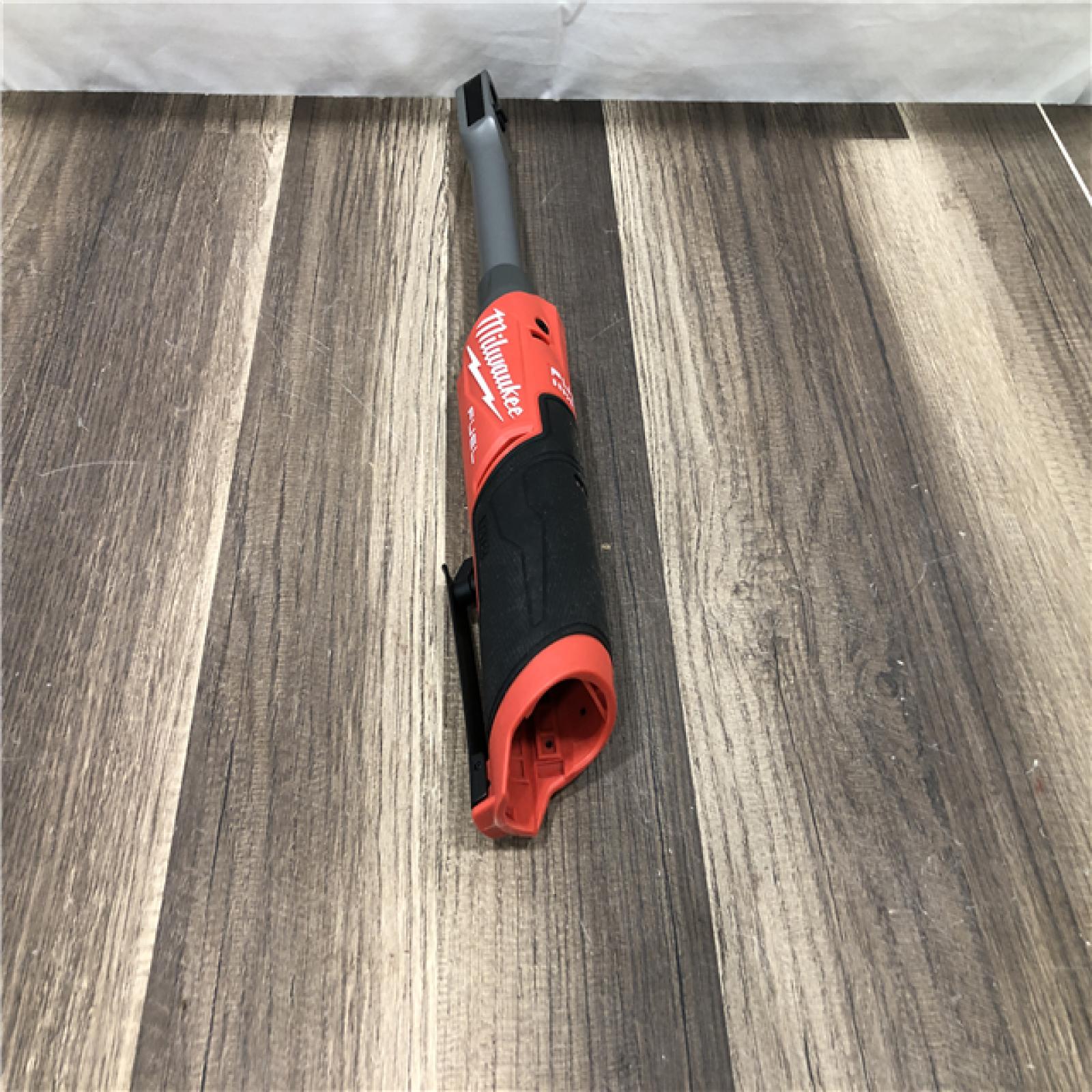 AS-IS Milwaukee FUEL INSIDER 12V Lithium-Ion Brushless Cordless 1/4 in. - 3/8 in. Extended Reach Box Ratchet (Tool-Only)