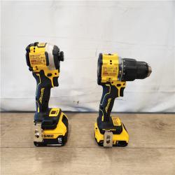 AS-IS- DeWalt 2-Tool Combo Kit W/ (2) BATTERY & CHARGER