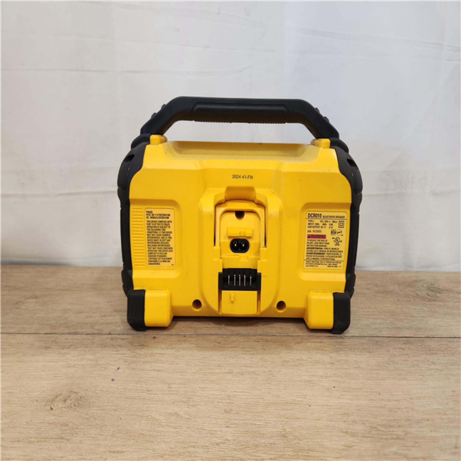 AS-IS- DeWalt Bluetooth Speaker (Tool-Only)