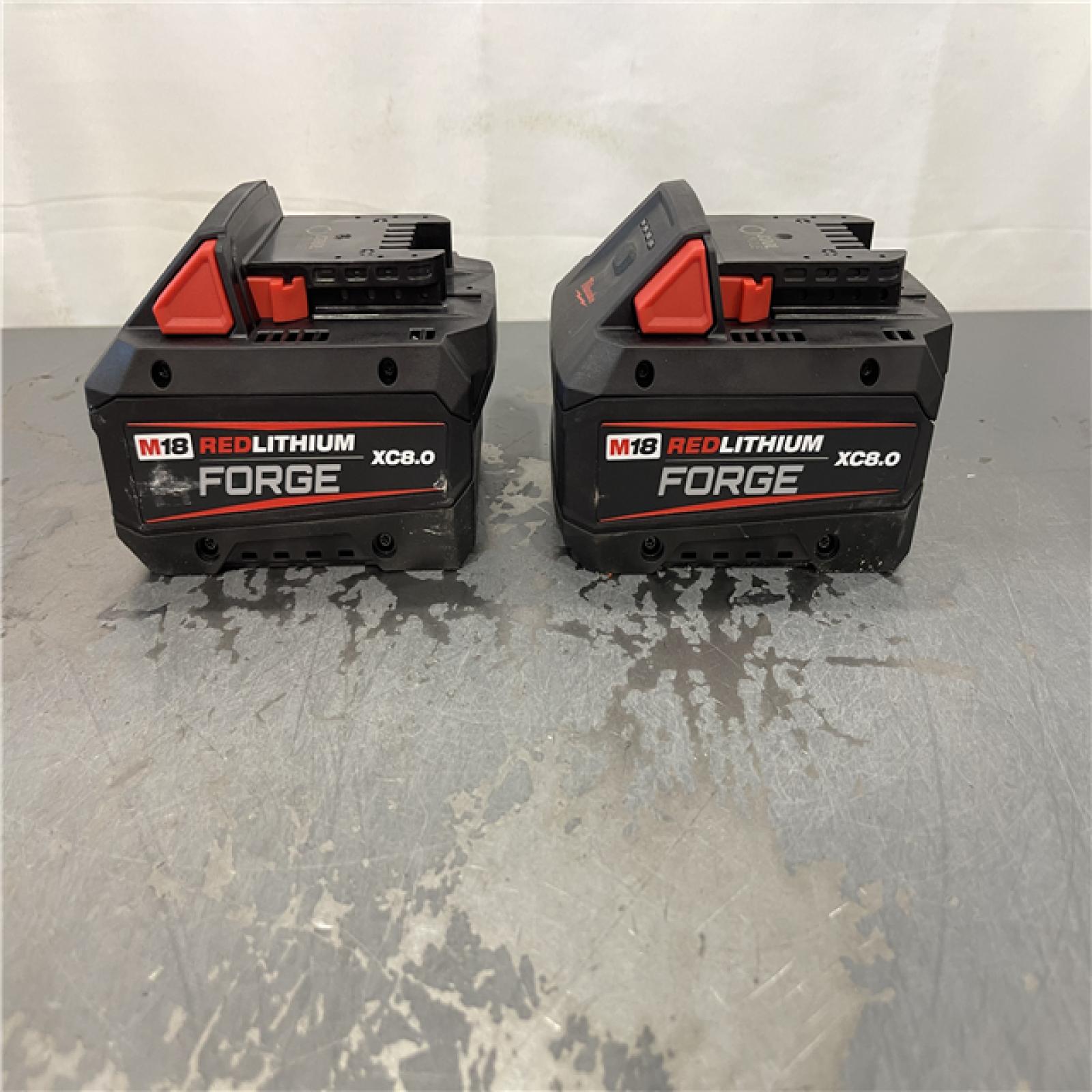 AS-IS - Milwaukee M18 18-Volt Lithium-Ion REDLITHIUM FORGE Starter Kit