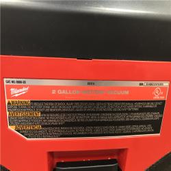 AS-IS Milwaukee 18-Volt 2 Gal. Lithium-Ion Cordless Wet/Dry Vacuum (Vacuum-Only)