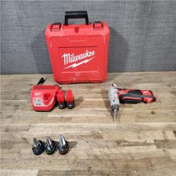 HOUSTON LOCATION - AS-IS M12 12-Volt Lithium-Ion Cordless PEX Expansion Tool Kit with (2) 1.5 Ah Batteries  (3) Expansion Heads and Hard Case