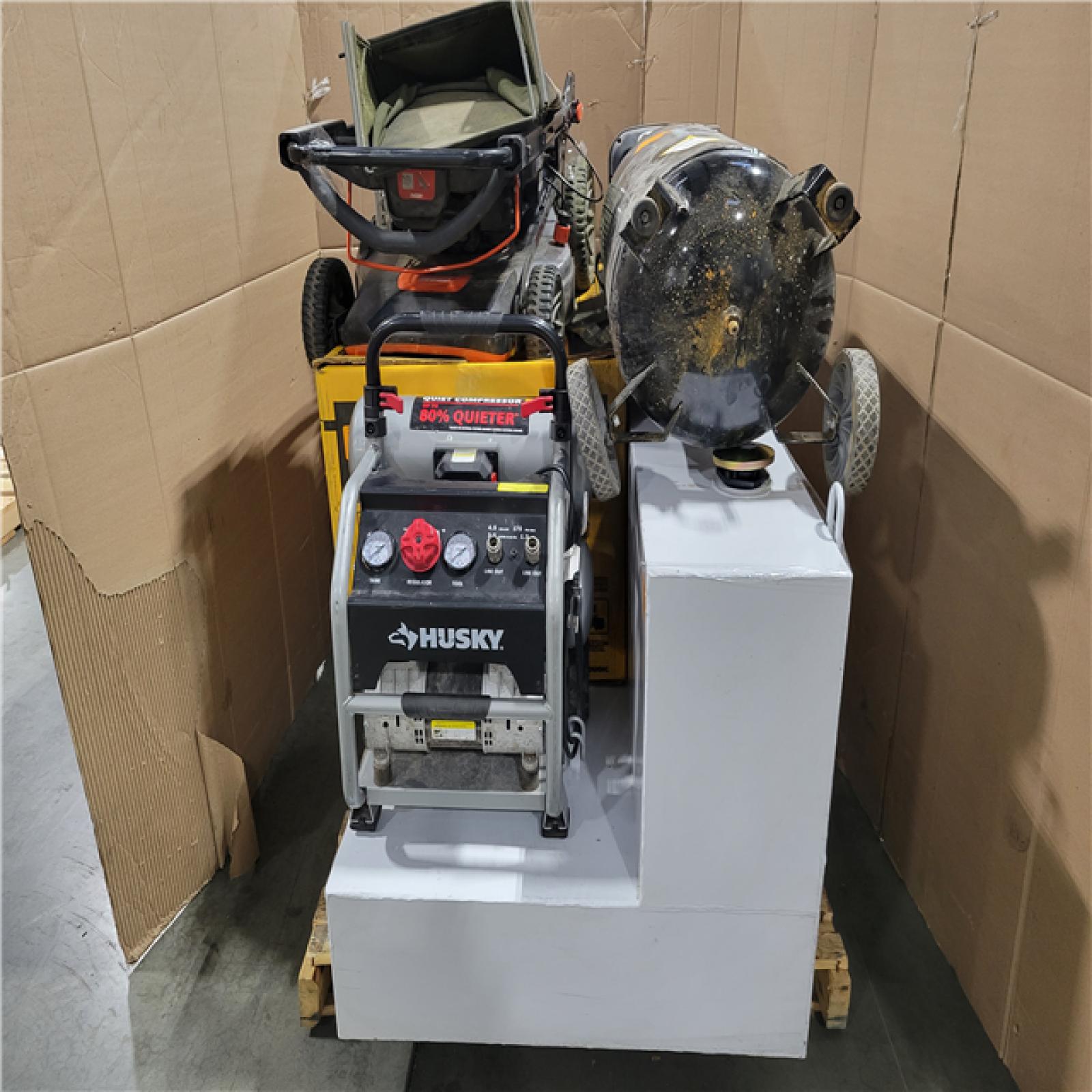 California AS-IS OUTDOOR POWER EQUIPMENT