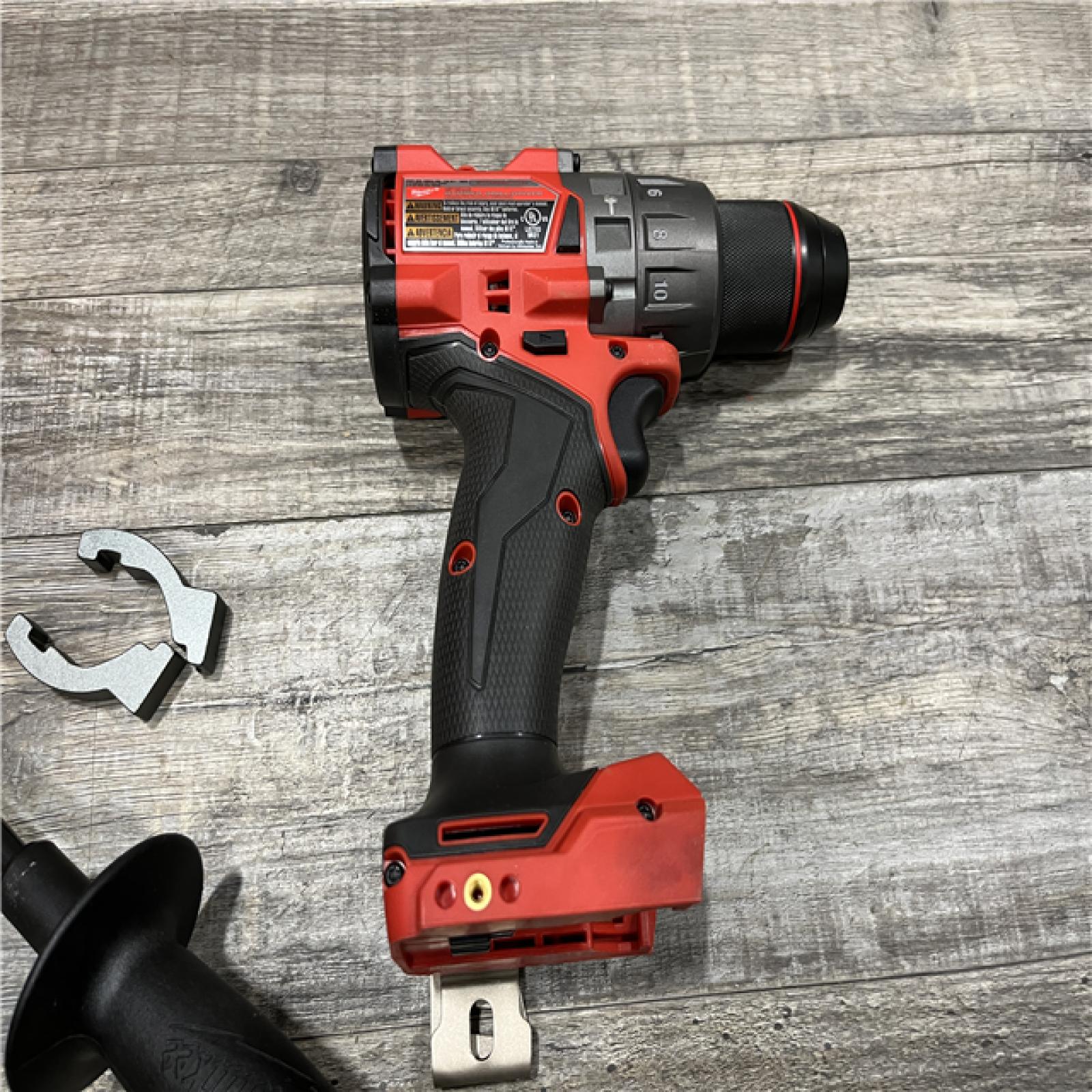 AS-IS Milwaukee FUEL 18V Lithium-Ion Brushless Cordless 1/2 in. Hammer Drill/Driver (Tool-Only)
