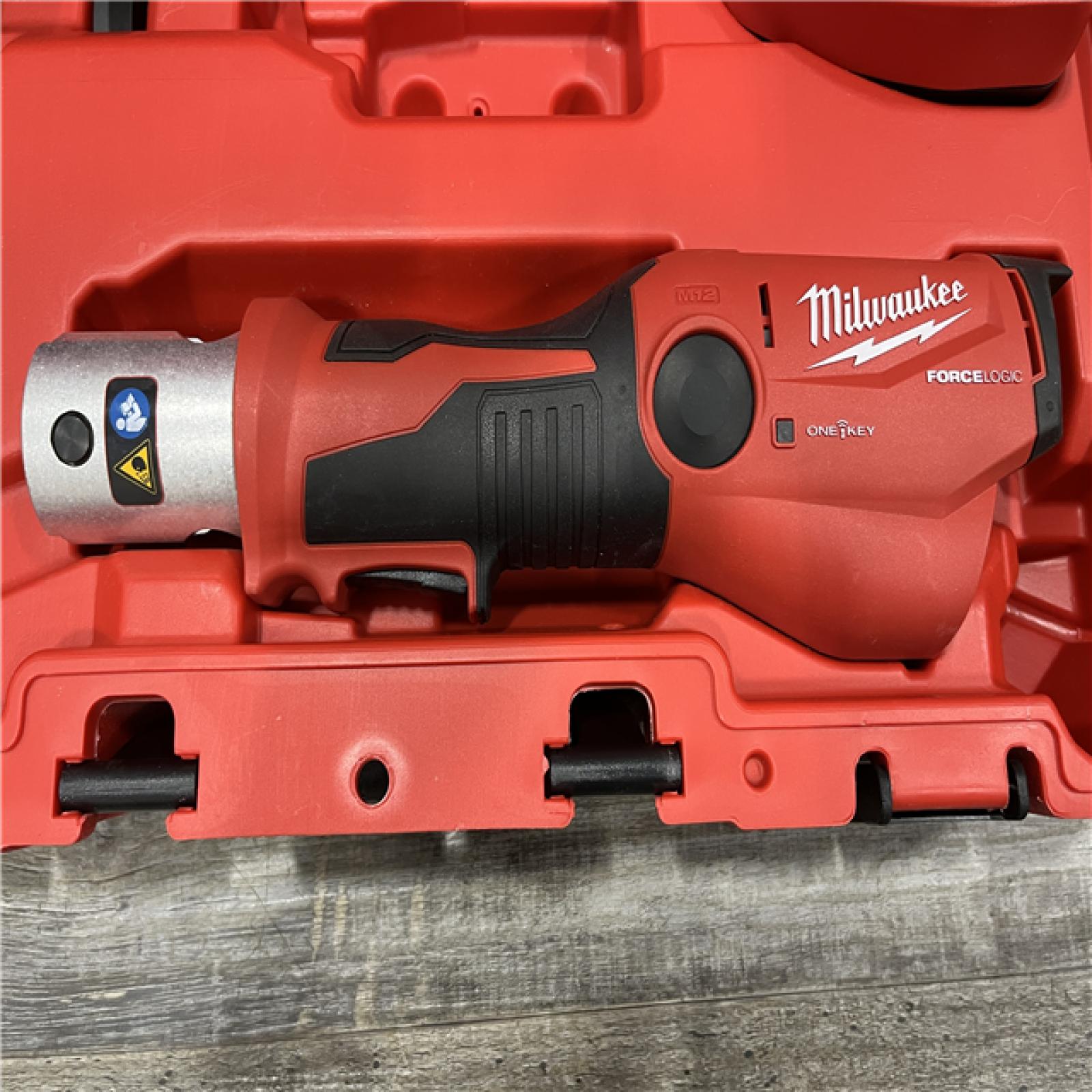 AS-IS Milwaukee 12-Volt Lithium-Ion FORCE LOGIC Copper Press Tool Kit