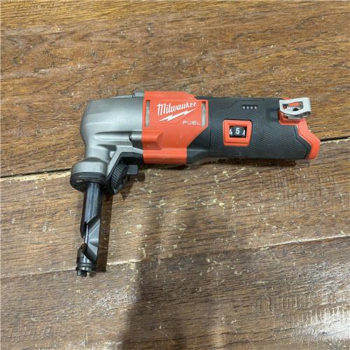 AS-IS Milwaukee M12 FUEL Brushless Cordless 16 Gauge Variable Speed Nibbler (Tool Only)