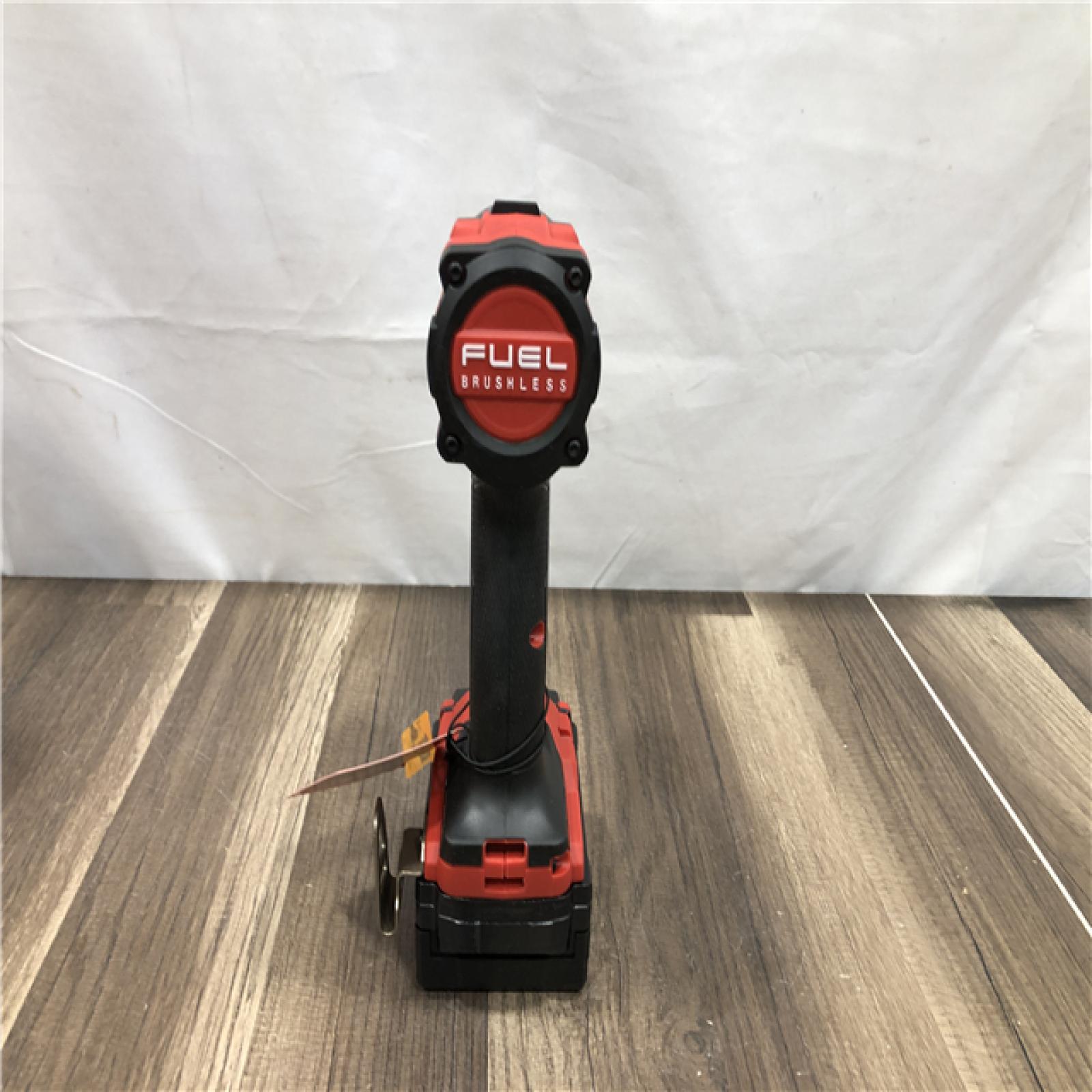 AS-IS Milwaukee  FUEL 18V Lithium-Ion Brushless Cordless 1/2 in. Hammer Drill Driver Kit