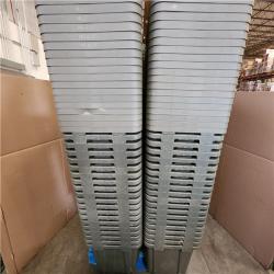 Phoenix LIKE NEW HDX 27 gal. Tough Storage Tote in Army Green Pallet of 80 (RV: $2 873)