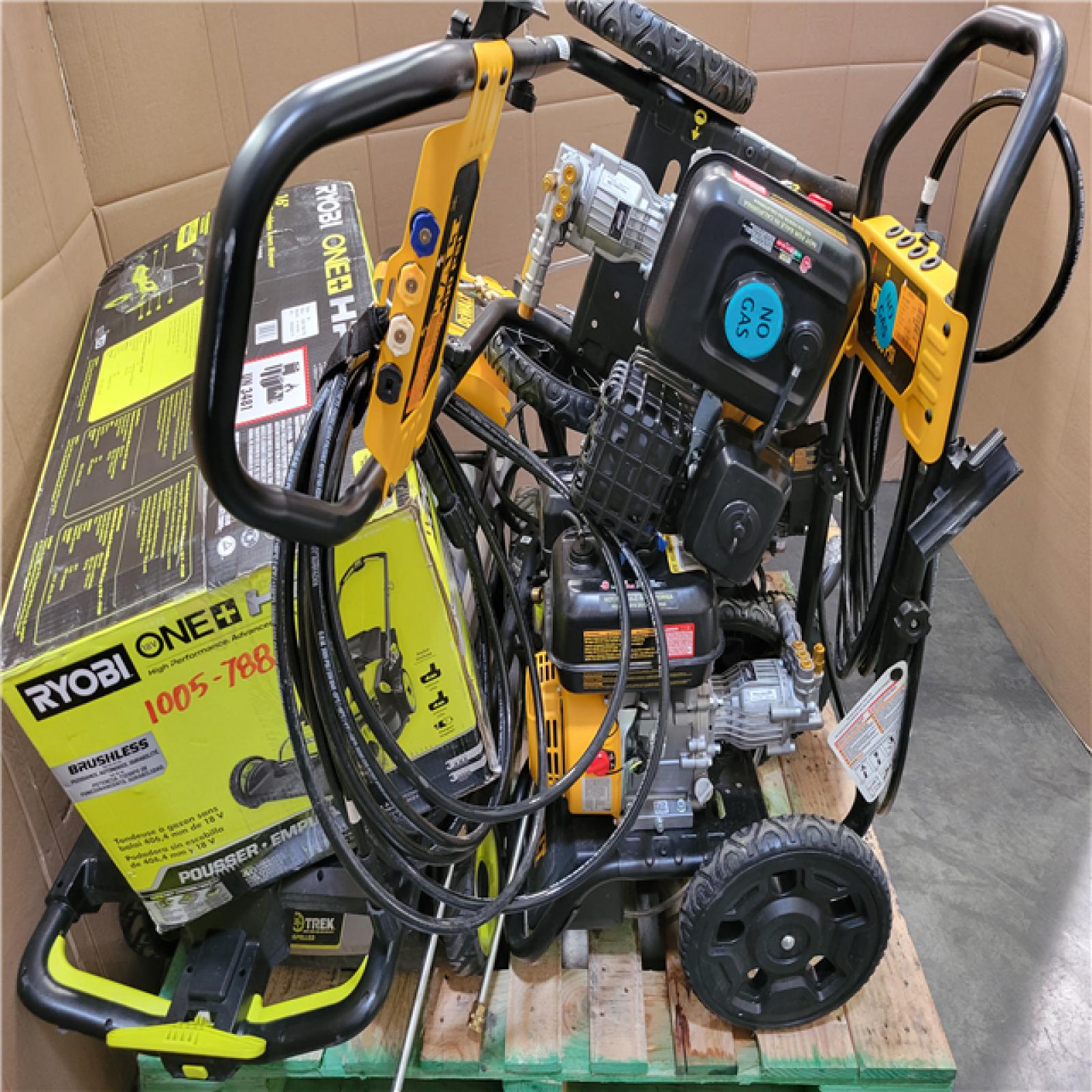 CALIFORNIA AS-IS OUTDOOR POWER EQUIPMENT