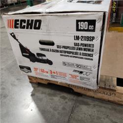 Dallas Location - As-Is ECHO 21 in. 190 cc Gas Lawn Mower