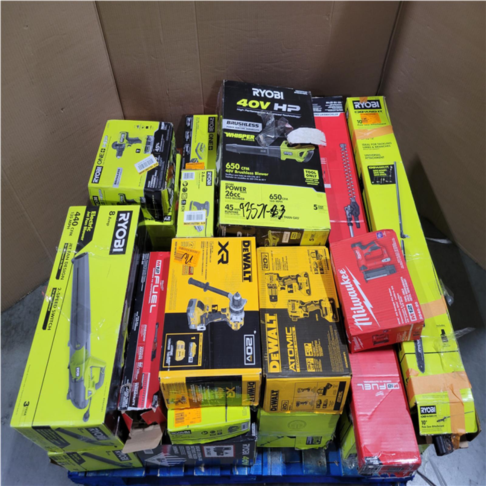 CALIFORNIA AS-IS TOOL PALLET