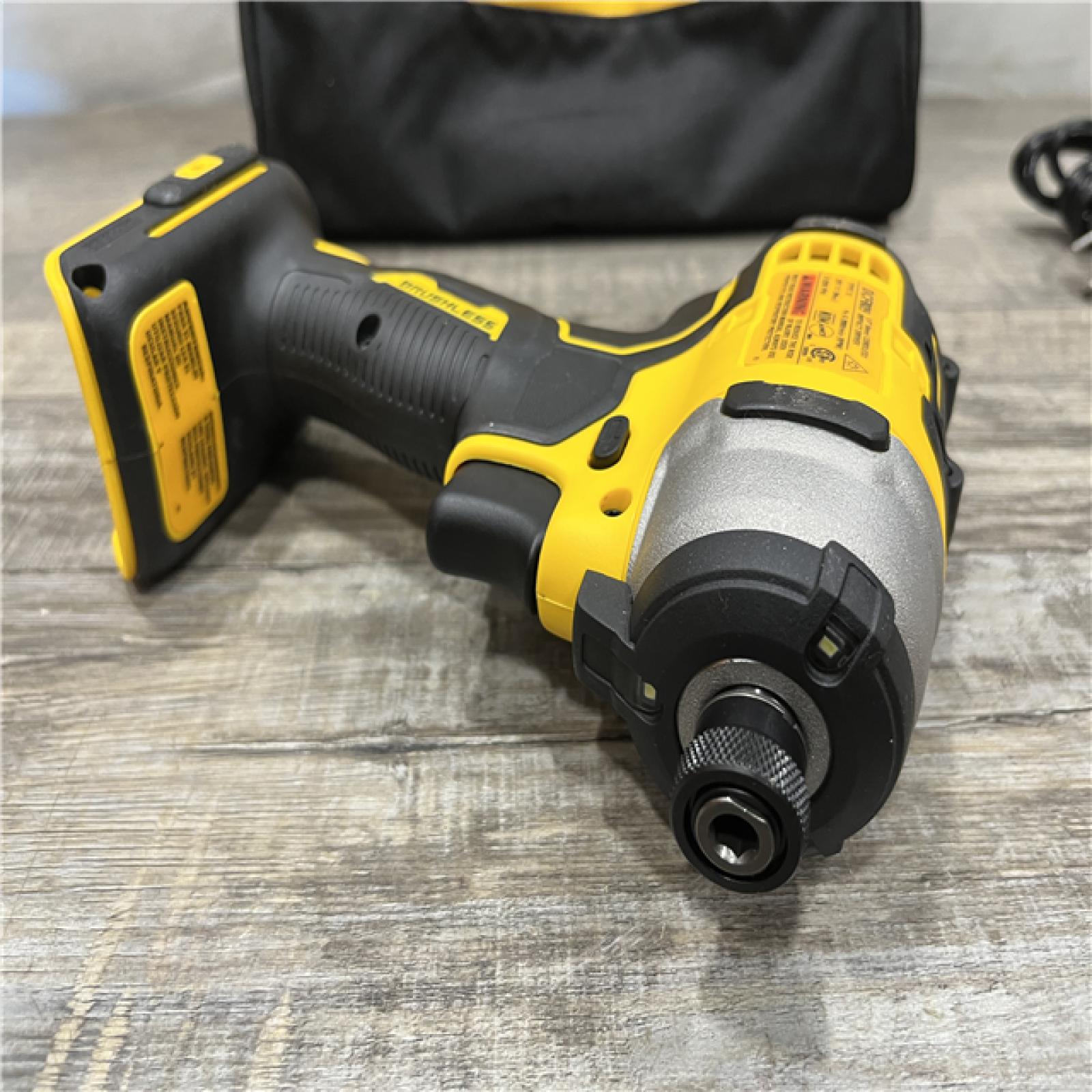 AS-IS DEWALT Atomic 20V Max Lithium-Ion Brushless Cordless Compact 1/4 in. Impact Driver Kit