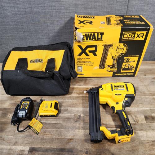 HOUSTON LOCATION - AS-IS (APPEARS LIKE NEW) DEWALT 20V MAX XR 18 Gauge Brad Nailer Kit