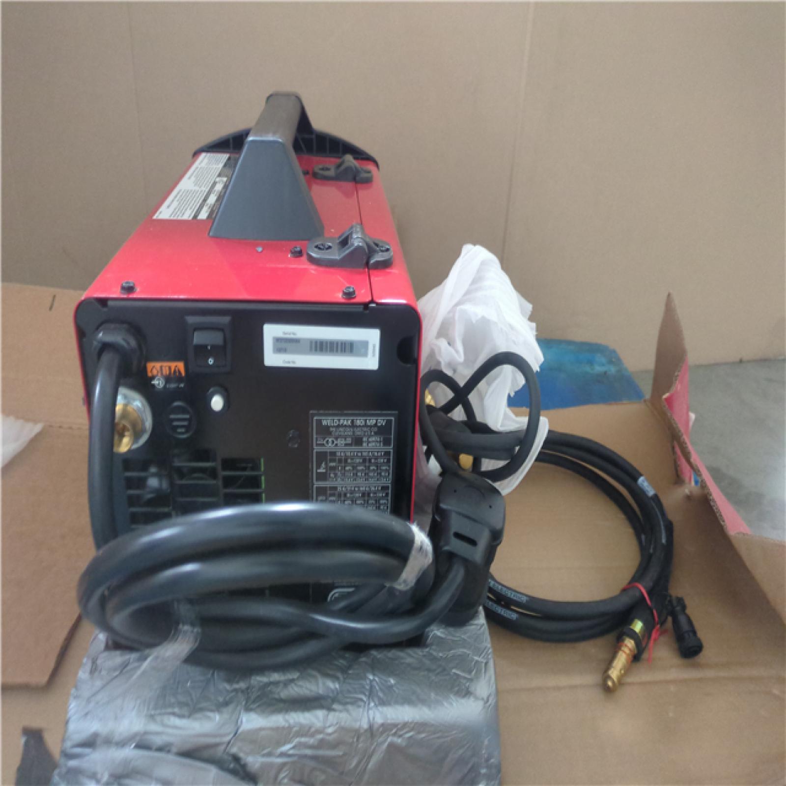 CALIFORNIA AS-IS lINCOLN ELECTRIC WELD-PAK