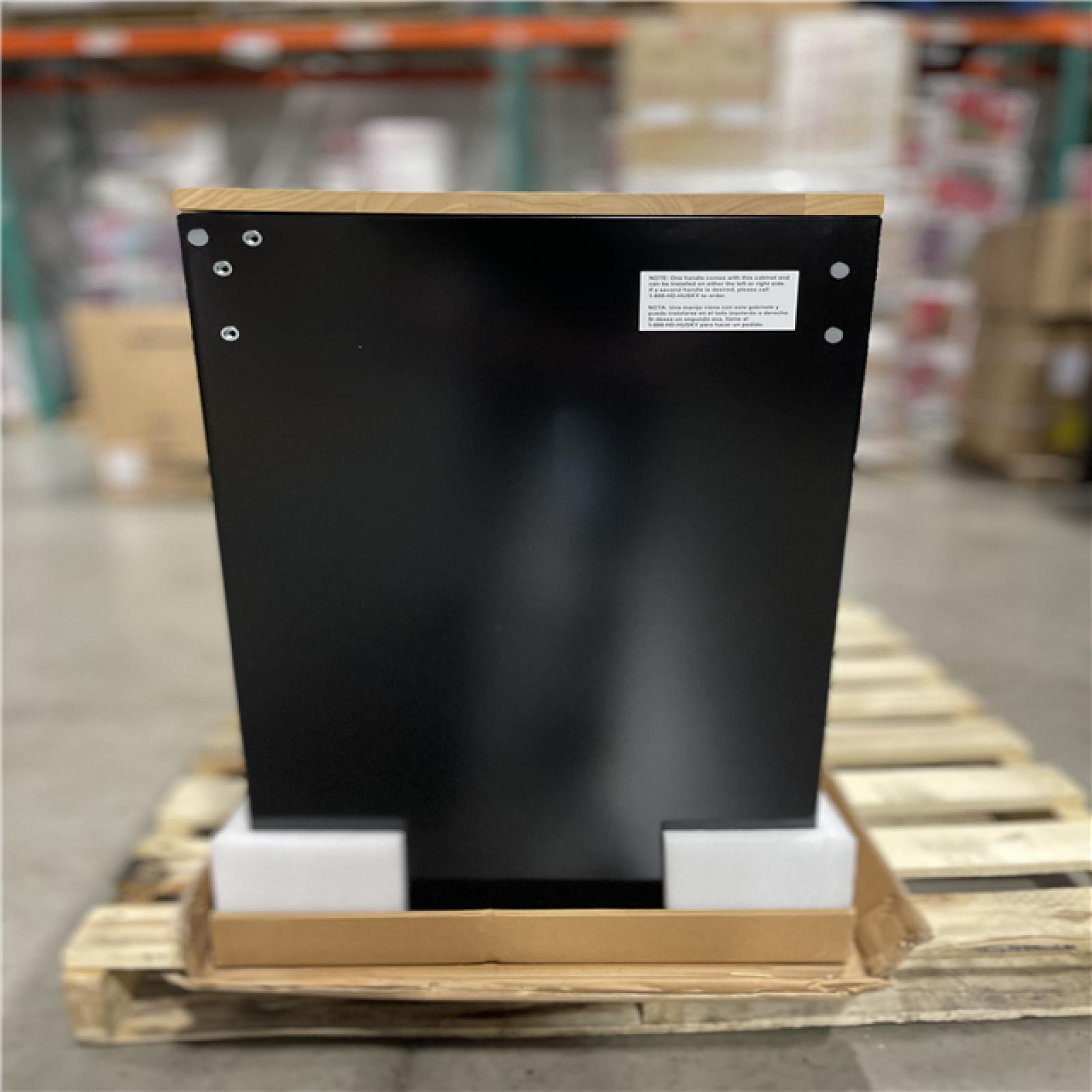 DALLAS LOCATION- HUSKY Tool Storage 46 in. W x 18 in. D 9-Drawer Mobile Workbench Cabinet in Gloss Black