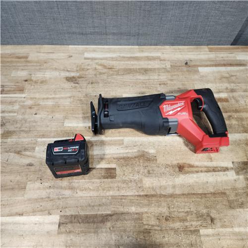 Houston Location AS-IS Milwaukee Fuel Sawzall with Battery