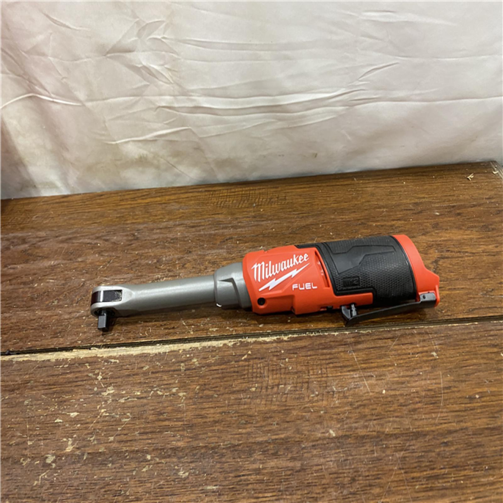 AS-IS Milwaukee 2569-20 12V Cordless 3/8  Extended Reach High Speed Ratchet (Tool Only)
