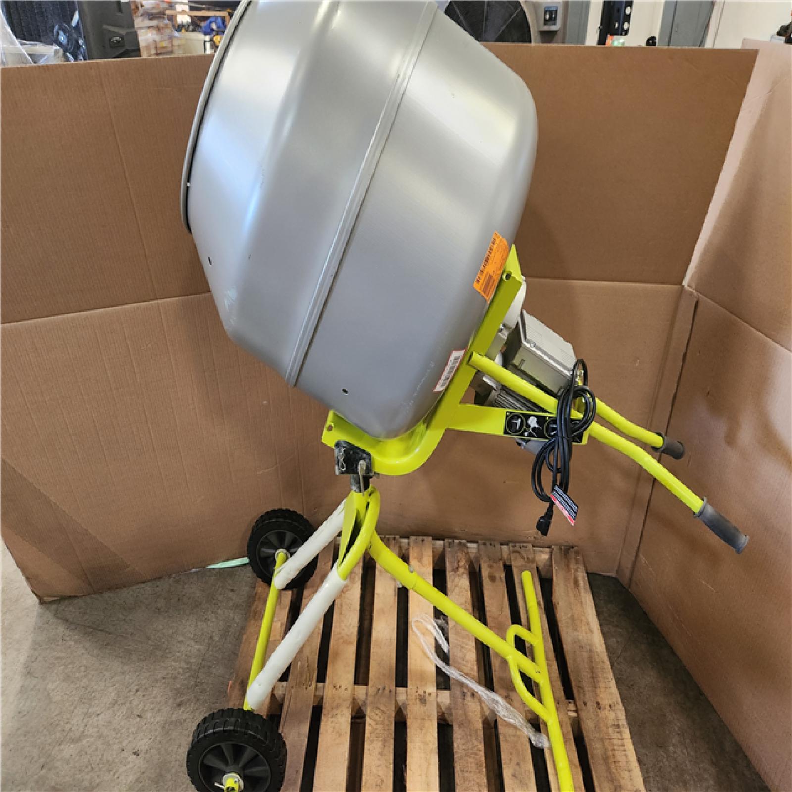 Phoenix NEW RYOBI 5.0 cu. ft. Portable Corded Concrete Mixer with 270 lb. Capacity