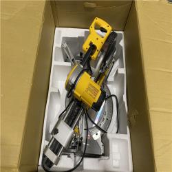 Dallas Location - As-Is DEWALT 15 Amp Corded 12 in. Double Bevel Sliding Compound Miter Saw (Lot Of 2)