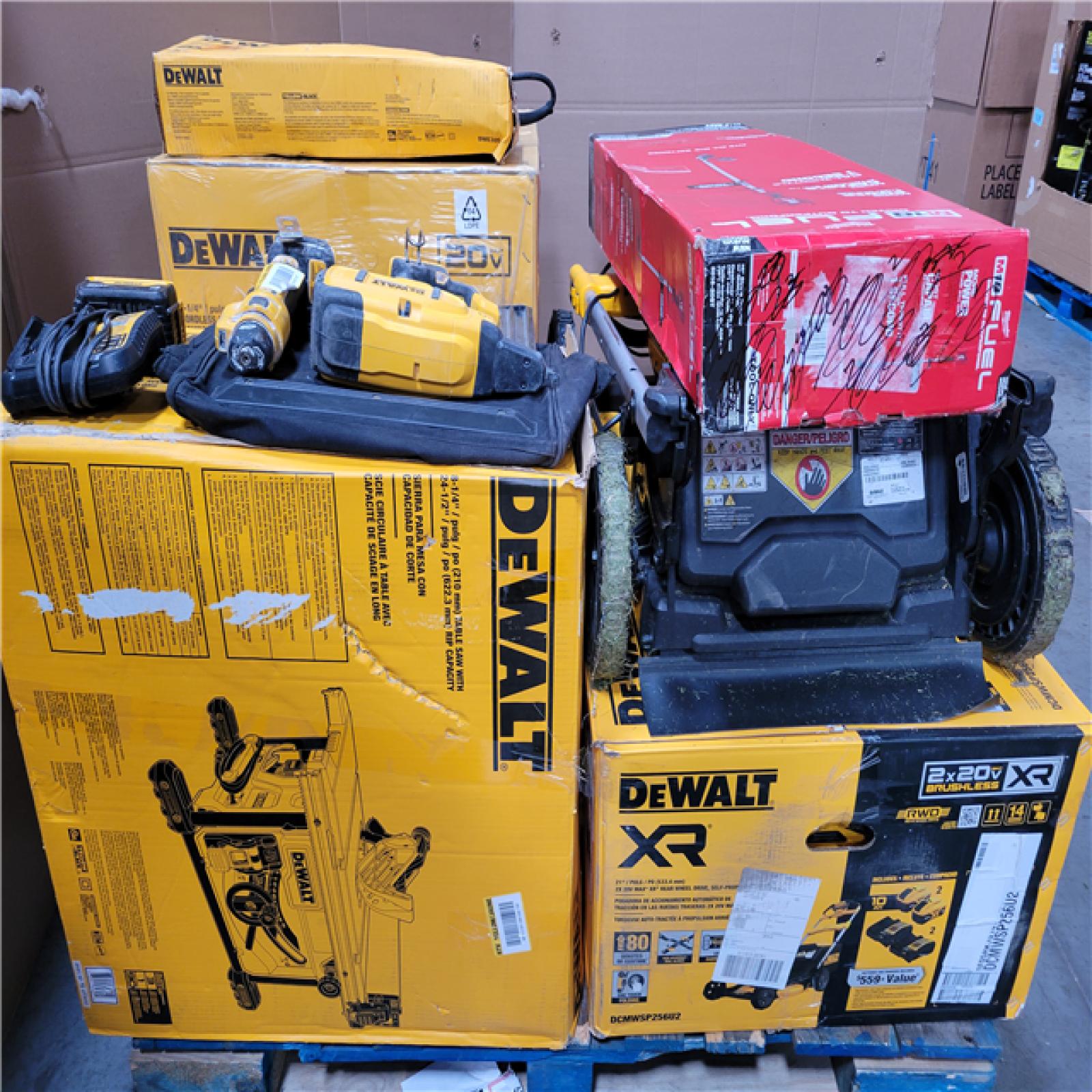 CALIFORNIA AS-IS TOOL PALLET