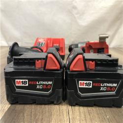 AS-IS Milwaukee FUEL 18V Lithium-Ion Brushless Cordless 1/2 in. Hammer Drill Driver Kit