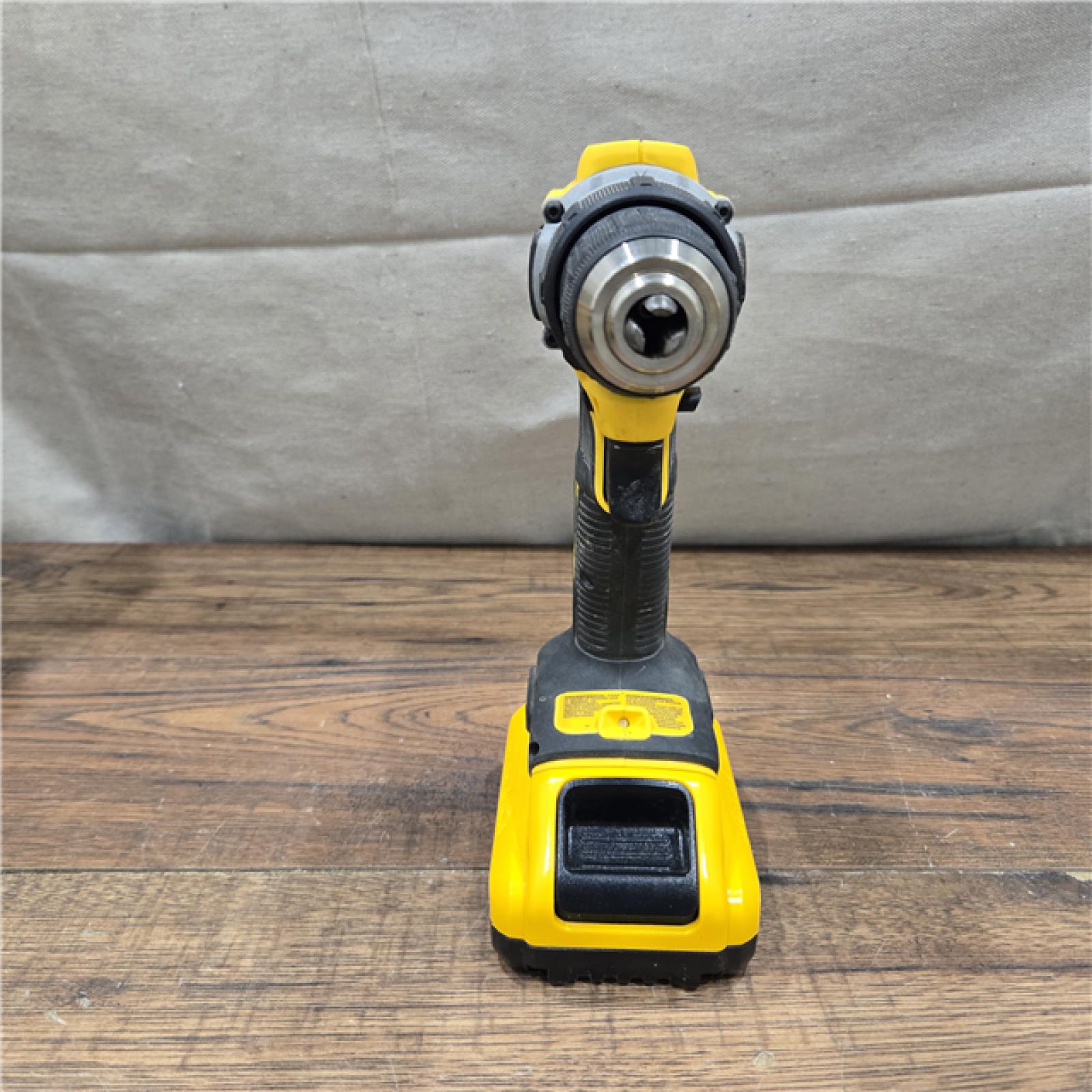 AS-IS DeWalt ATOMIC 20-Volt Lithium-Ion Cordless 1/2 in. Compact Hammer Drill with 3.0Ah Battery, Charger and Bag