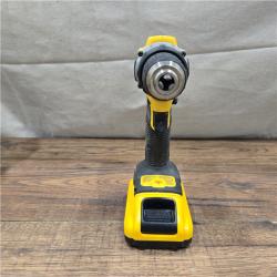 AS-IS DeWalt ATOMIC 20-Volt Lithium-Ion Cordless 1/2 in. Compact Hammer Drill with 3.0Ah Battery, Charger and Bag