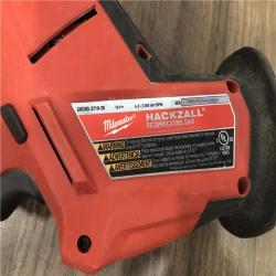 AS-IS Milwaukee FUEL 18V Lithium-Ion Brushless Cordless HACKZALL Reciprocating Saw (Tool-Only)