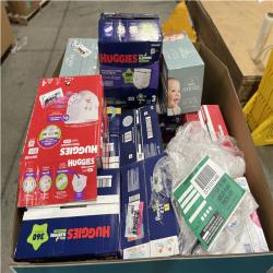 DALLAS LOCATION- AS-IS BULLSEYE MIXED DIAPER PALLET