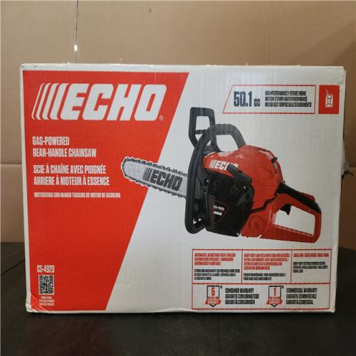 Phoenix NEW ECHO 20 in. 50.1 cc 2-Stroke Gas Rear Handle Chainsaw